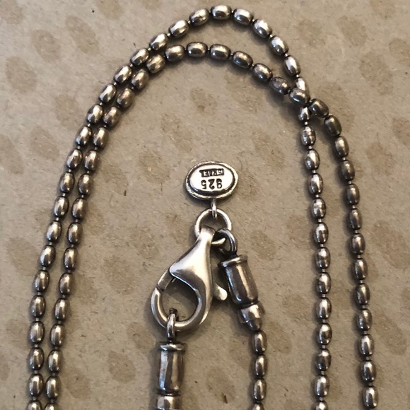 Vintage Silpada Sterling Silver Leaf Sprig Logo Pendant Necklace N2275 - Picture 10 of 16